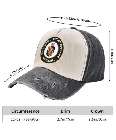 US Army 5th Special Forces Group Veteran Upgrade Style with Adjustable Cotton Baseball Caps $18.79 Baseball Caps