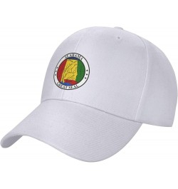 Seal of Alabama Baseball Cap for Men Women Classic Adjustable Golf Dad Hat White $12.61 Baseball Caps