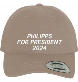 Philipps for President 2024 - Comfortable Dad Hat Baseball Cap Khaki $19.23 Baseball Caps