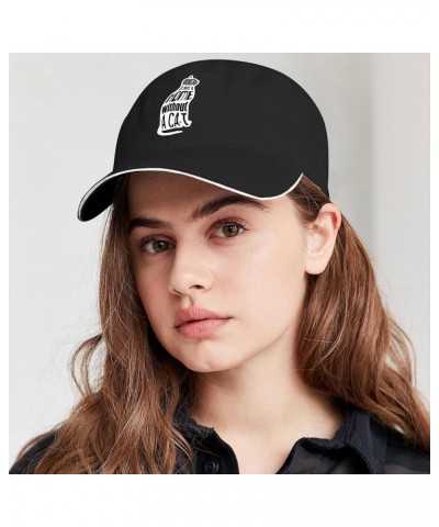 Baseball Hats A House is Not A Home Without A Cat Trucker Hat for Women Cool Denim Snapbacks for Gift Black $11.57 Baseball Caps