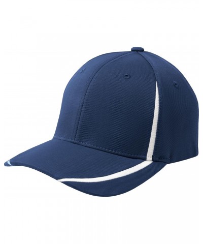 Flexfit Performance Colorblock Baseball Cap STC16 XS True Navy/White $10.34 Baseball Caps