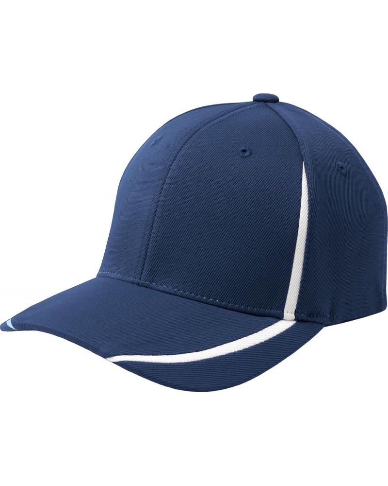 Flexfit Performance Colorblock Baseball Cap STC16 XS True Navy/White $10.34 Baseball Caps