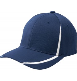 Flexfit Performance Colorblock Baseball Cap STC16 XS True Navy/White $10.34 Baseball Caps