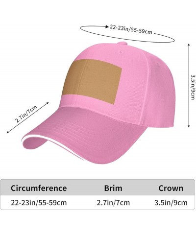 Design Name Picture Casual Fashion Baseball Cap Black : Comfortable, Light Pink $10.98 Baseball Caps