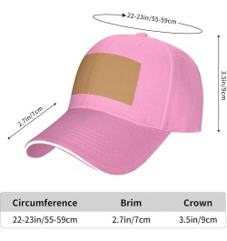 Design Name Picture Casual Fashion Baseball Cap Black : Comfortable, Light Pink $10.98 Baseball Caps