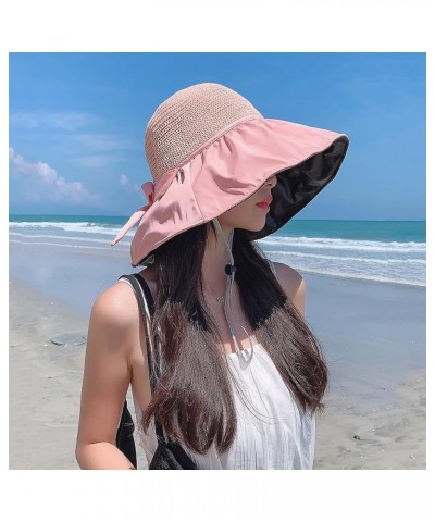 Mens and Womens Summer Leisure Outdoor Mountaineering Jungle Sun Big Brim Fishermans Hat Sun Hat Polyester Bucket Pink 4 $12....