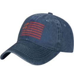 Halloween Pumpkin USA American Flag Baseball Cap Casquette Hat for Men Women Navy Blue $10.75 Baseball Caps