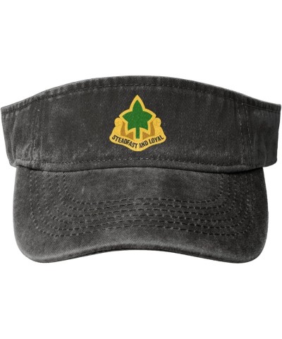 4Th Infantry Division DUI Sun Hat Sun Visor Hats for Women Men Baseball Cap Golf Hats Black $11.60 Sun Hats