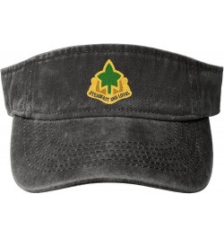 4Th Infantry Division DUI Sun Hat Sun Visor Hats for Women Men Baseball Cap Golf Hats Black $11.60 Sun Hats