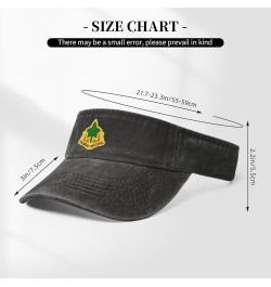 4Th Infantry Division DUI Sun Hat Sun Visor Hats for Women Men Baseball Cap Golf Hats Black $11.60 Sun Hats