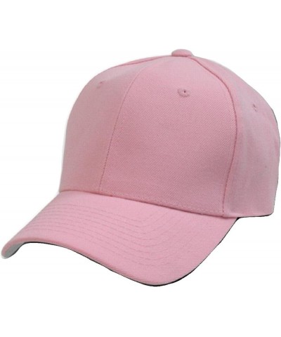 Fitted Cap Pink $11.68 Baseball Caps