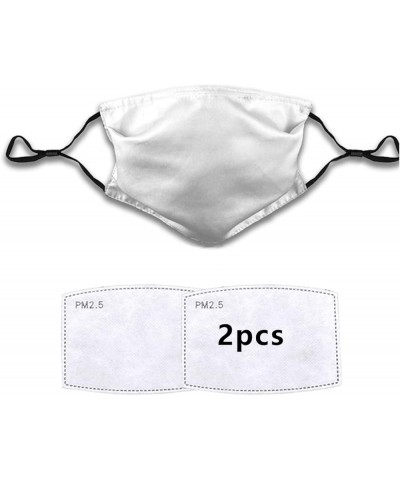 Cloth Face Mask Bandana With 2pcs Filters, Balaclava Adjustable Earloop Washable Reusable for women men Red _20 $16.30 Balacl...