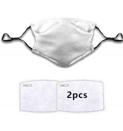 Cloth Face Mask Bandana With 2pcs Filters, Balaclava Adjustable Earloop Washable Reusable for women men Red _20 $16.30 Balacl...