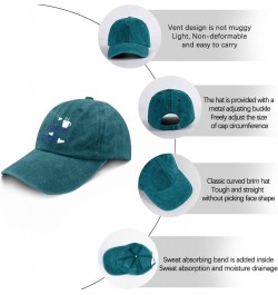 Baseball Cap Women Coffee Vintage Cap for Women's Hats Quick Dry i Need Coffee Sun Hats Cyan Blue $9.38 Baseball Caps