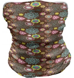 Unisex Multicolor Face and Neck Warmers Abstract Flowers $13.67 Scarves