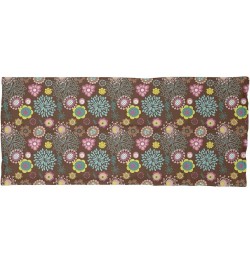 Unisex Multicolor Face and Neck Warmers Abstract Flowers $13.67 Scarves