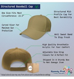 Custom Baseball Cap Horse Breeder Breeding Acrylic Artificial Dad Hats for Men and Women Khaki Personalized Text Here $11.07 ...