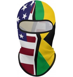 United States and Jamaica Flag Full Face Balaclava Ski Face Mask Windproof Sun Protection Hood Neck Gaiter Scarf Unisex $11.0...