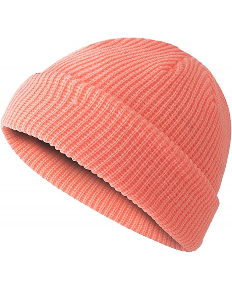 Lady Knit Crochet Hats for Women Stretch Warm Winter Hat Thermal Rib Knitted Hats Cable Knit Cuff Skullies Cap A $7.69 Sun Hats