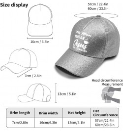 Sun hat Jesus Jesus Golf Hats Mountain hat Gifts for Mom Beach Caps Suitable for Summer Casual Silver Color $10.35 Cowboy Hats