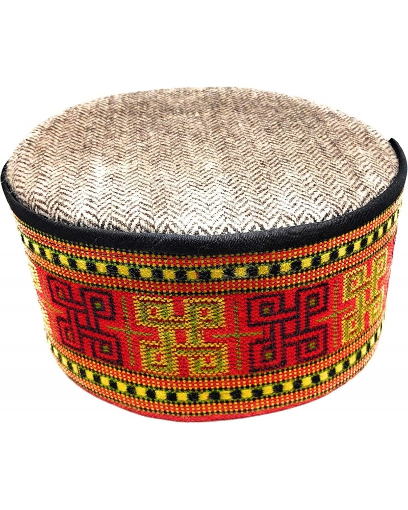 Himachali Traditional kinnouri Cap By Indian Collectible $23.15 Newsboy Caps