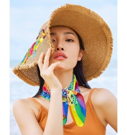 Cinco de Mayo Straw Hat with Colorful Tassel Summer Seaside Holiday Outing Female Mexican Starw Hats for Women Men Adult $9.3...