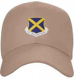 37th Training Wing Baseball Cap for Men Women Dad Hat Classic Adjustable Golf Hats Natural $13.41 Baseball Caps