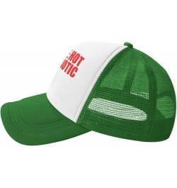 Men and Women Baseball Hat Adjustable I Put The Hot in Psychotic Mesh Trucker Cap Classic Dad Hat Green $9.76 Baseball Caps