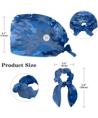 Scrub Caps Women,Scrub Hats Suitable for Women M046s3rczo $8.78 Skullies & Beanies