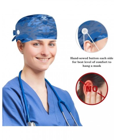 Scrub Caps Women,Scrub Hats Suitable for Women M046s3rczo $8.78 Skullies & Beanies