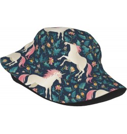 Unicorns Bucket Hats Fashion Sun Cap Packable Outdoor Fisherman Hat for Women and Men Unicorns9 $9.51 Bucket Hats