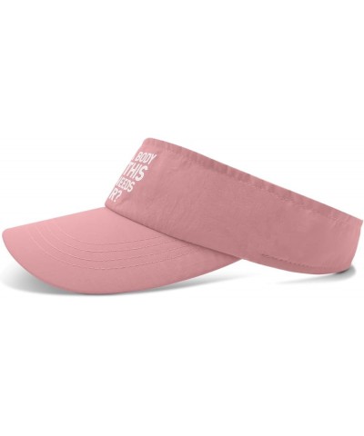 with a Body Like This Who Needs Hair Caps Visor Hat for Women Sun Visors Cool Sun Visor Hat Pink $11.00 Visors