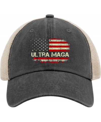 Trump Hat Ultra MAGA Hats for Men Womens AllBlack Funny Hat Outdoor Hat Cowboy Hat Cowgirl Hats Vintage Allblack $10.11 Cowbo...