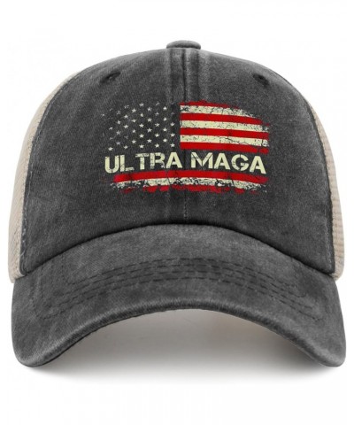 Trump Hat Ultra MAGA Hats for Men Womens AllBlack Funny Hat Outdoor Hat Cowboy Hat Cowgirl Hats Vintage Allblack $10.11 Cowbo...