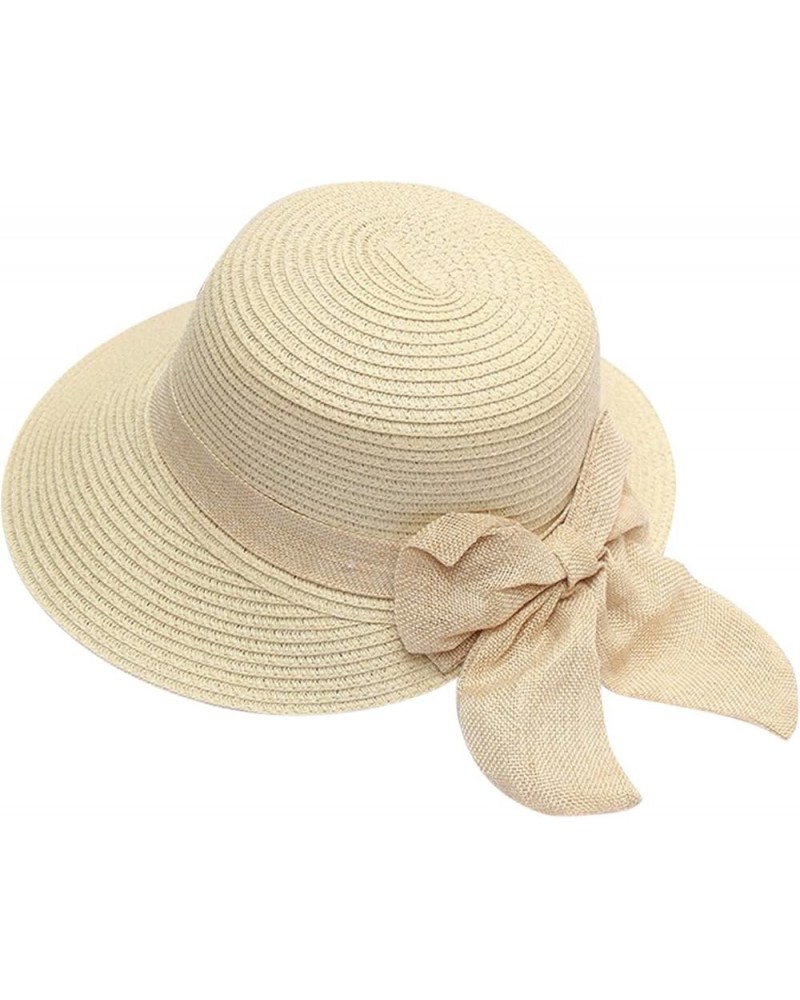 Womens Summer Baseball Hat Outdoor Wide Foldable Ponytail Mesh Sun Visor Cap with Removable Forage Cap E-beige $11.99 Sun Hats