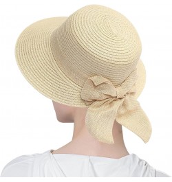 Womens Summer Baseball Hat Outdoor Wide Foldable Ponytail Mesh Sun Visor Cap with Removable Forage Cap E-beige $11.99 Sun Hats