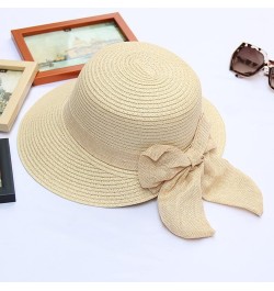 Womens Summer Baseball Hat Outdoor Wide Foldable Ponytail Mesh Sun Visor Cap with Removable Forage Cap E-beige $11.99 Sun Hats