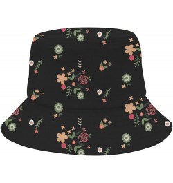 Funny Bucket Hat Art Bucket Hats Small Flodable Men Hat for Vacation Accessories for Hiking Must Haves Flowers 1 $9.42 Bucket...