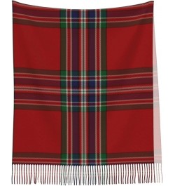 Large Scarf Plaid Cashmere Feel Shawl Wraps with Tassel Soft Fashion Warm Scarves for Women Clan Macfarlane Tartan Plaid $12....