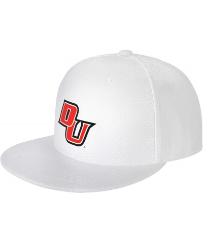 Davenport University Detroit Logo Baseball Fashion for Men Trucker Sun Visor Cap White $13.43 Baseball Caps