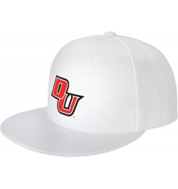 Davenport University Detroit Logo Baseball Fashion for Men Trucker Sun Visor Cap White $13.43 Baseball Caps