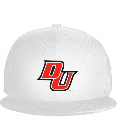 Davenport University Detroit Logo Baseball Fashion for Men Trucker Sun Visor Cap White $13.43 Baseball Caps