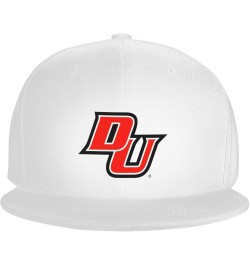 Davenport University Detroit Logo Baseball Fashion for Men Trucker Sun Visor Cap White $13.43 Baseball Caps