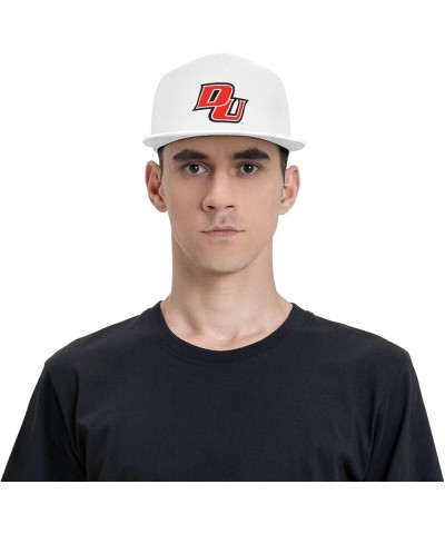 Davenport University Detroit Logo Baseball Fashion for Men Trucker Sun Visor Cap White $13.43 Baseball Caps