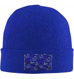 Manta Ray and Fish Print Skullies Beanies Thin Bonnet Cap Autumn Winter Casual Hat Outdoor Ski Knit Cap Blue $10.75 Skullies ...