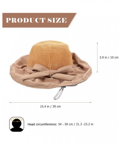 Vinyl Bucket Hat Womans Sun Hat Women's Hat Women Straw Hat Fishing Wide Cap Sunshade Hats for Women Caps for Women Outdoor S...