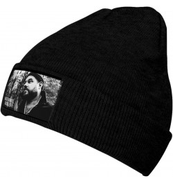 Nathaniel Singer Rateliff Beanie Hat Knit Hat Slouchy Beanie Skull Caps for Men Women Casual Headwear Black $10.55 Skullies &...