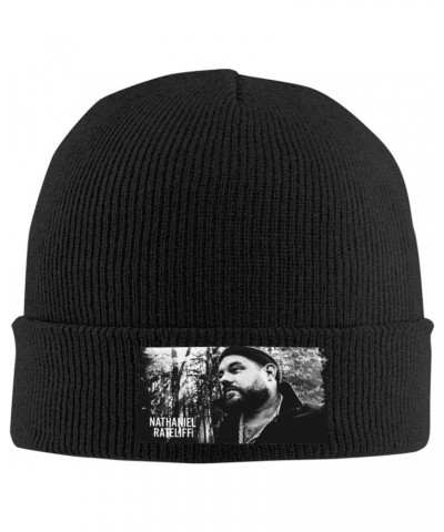 Nathaniel Singer Rateliff Beanie Hat Knit Hat Slouchy Beanie Skull Caps for Men Women Casual Headwear Black $10.55 Skullies &...