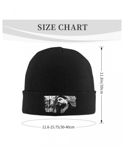 Nathaniel Singer Rateliff Beanie Hat Knit Hat Slouchy Beanie Skull Caps for Men Women Casual Headwear Black $10.55 Skullies &...