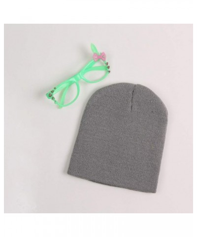 Babys Cute Knitted Beanie Hats Winter Warmer Soft Slouchy Beanies Cap Soft Stretch Hats for Cold Weather V03-dark Gray $7.19 ...